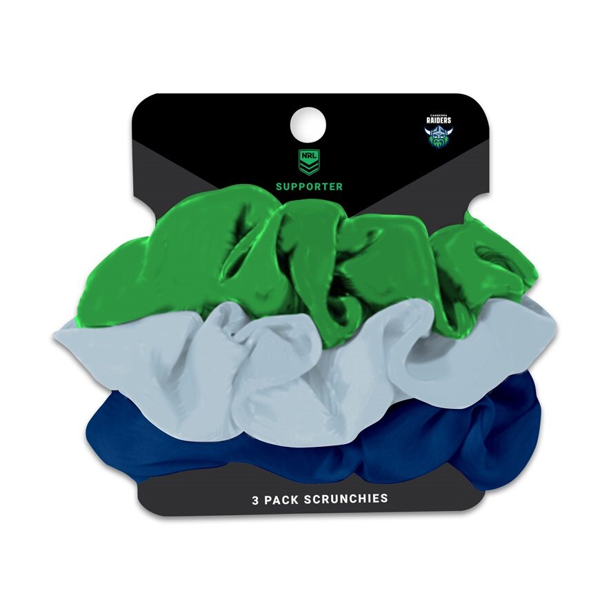 Raiders Scrunchies 3pk