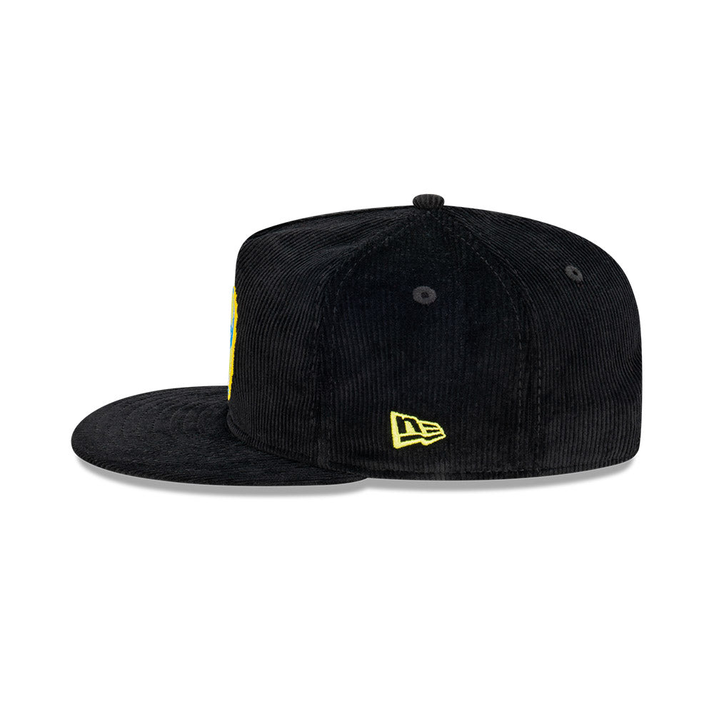 Raiders Black Corduroy Golfer OTC