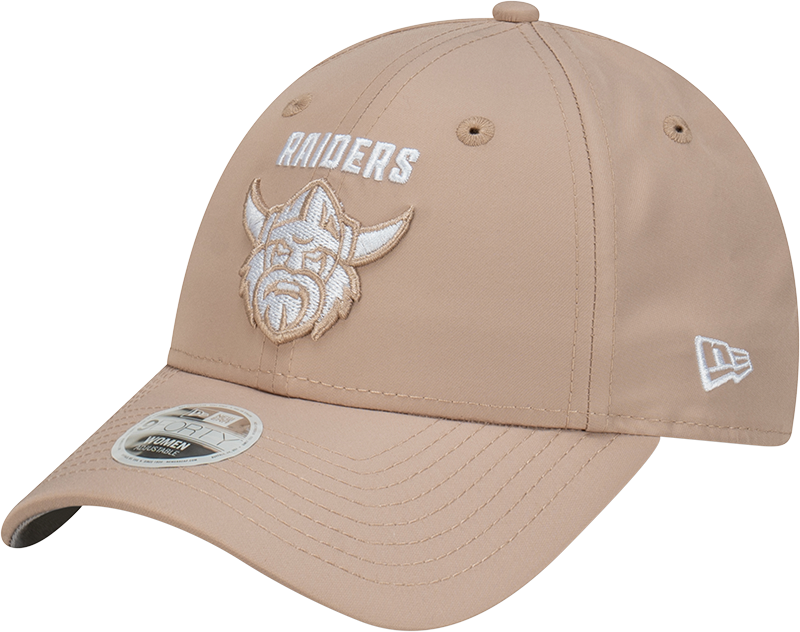 New Era Womens 940 Cloth Strap Oatmilk Cap