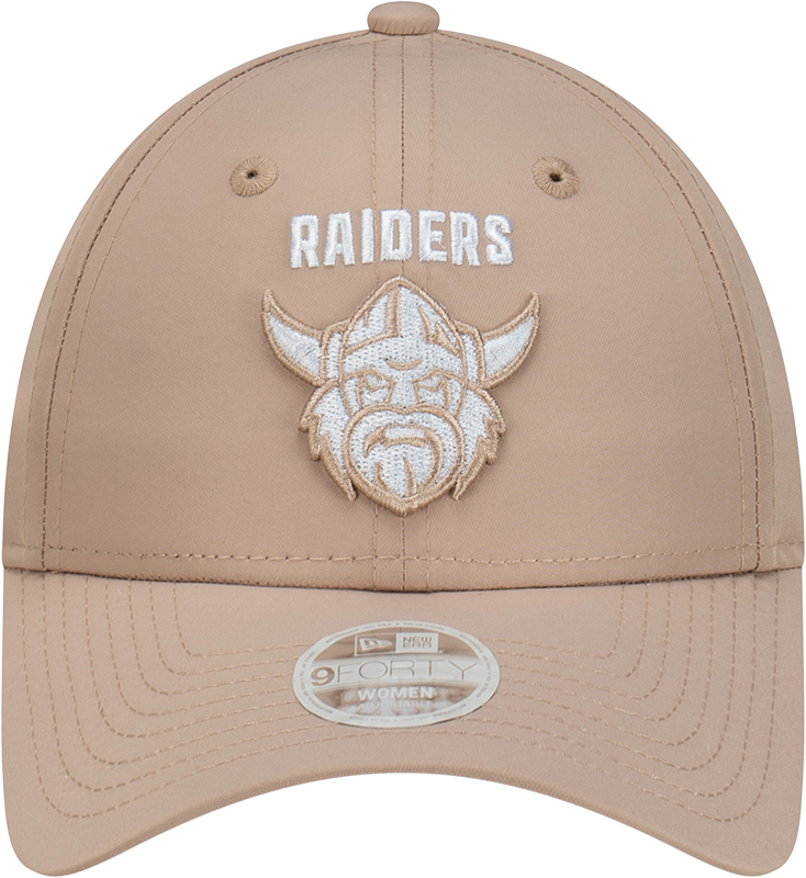 New Era Womens 940 Cloth Strap Oatmilk Cap