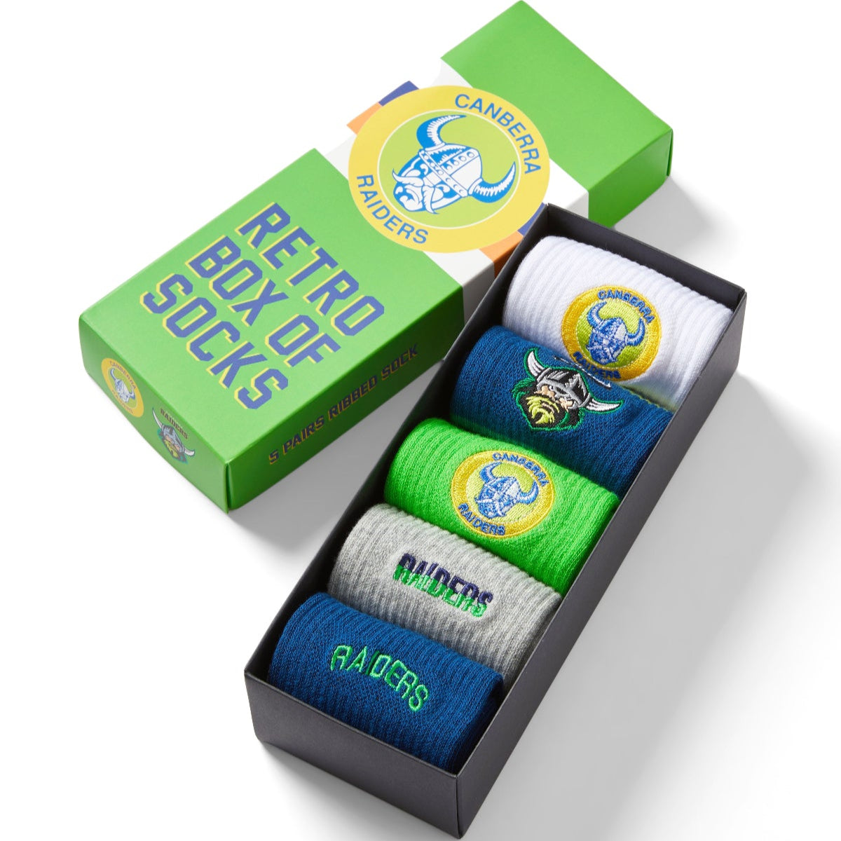 NRL RETRO BOX OF SOCKS