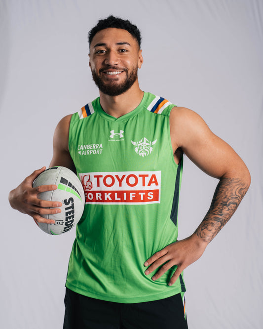 2026 Mens Green Training Singlet