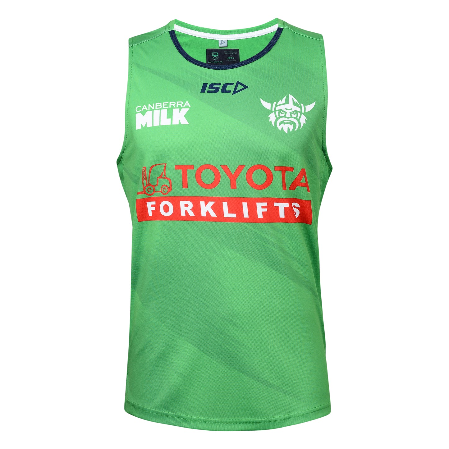 2024 Mens Green Training Singlet