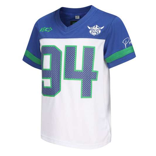 2024 Kids 94 White Grid Iron Tee