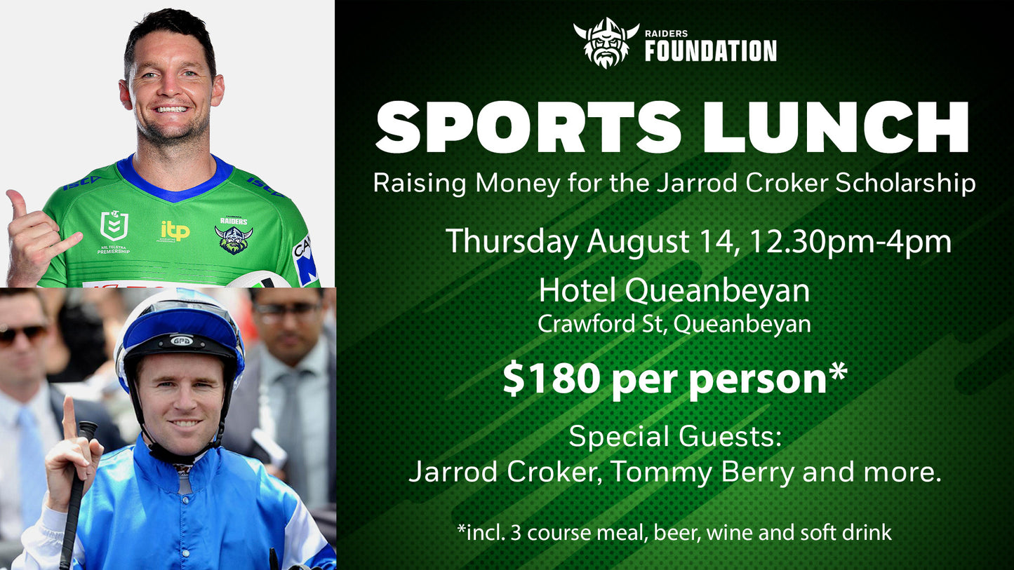 Raiders Foundation Sports Lunch