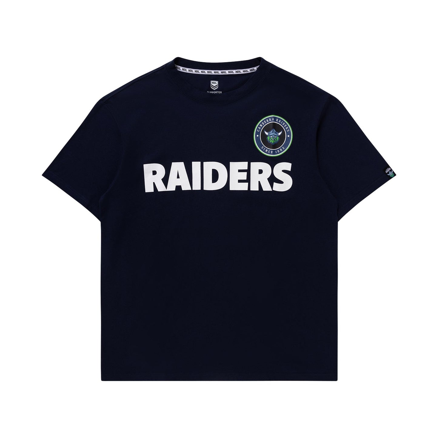 NRL Raiders Mens Supporter Tee