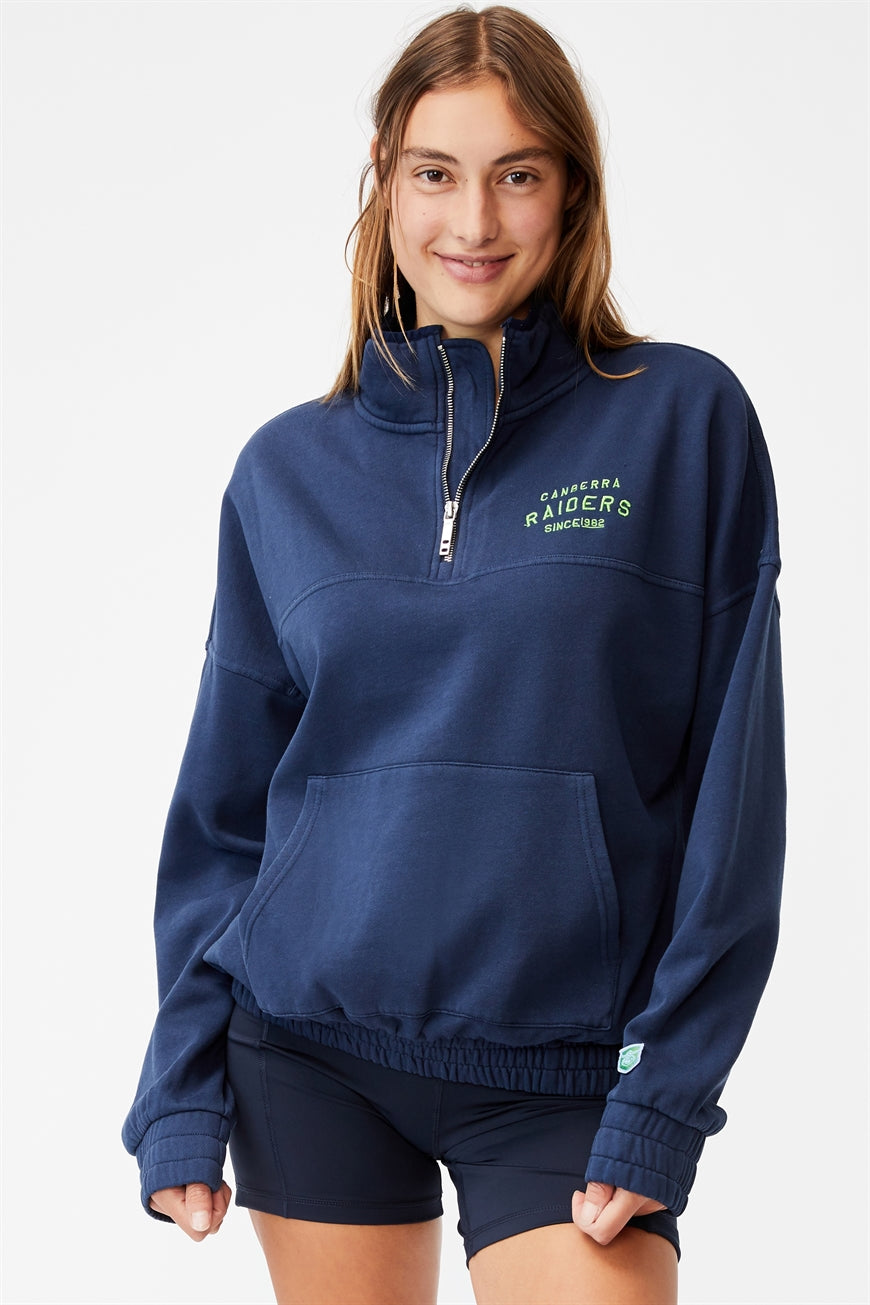 NRL Womens Fleece 1/4 Zip Jumper