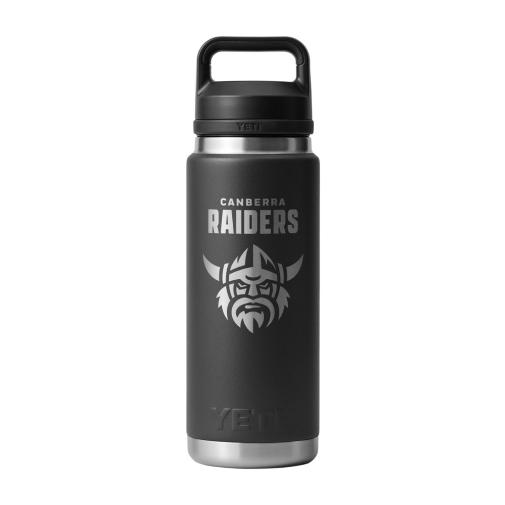 YETI Rambler 26oz Bottle Black w/Chug Cap