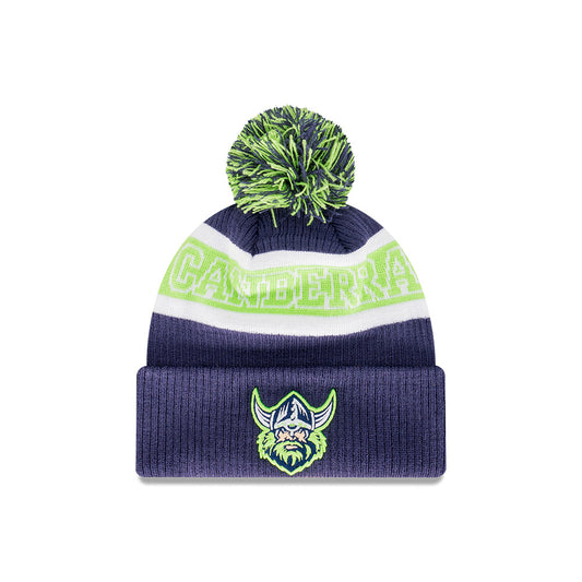 Raiders Navy Knit Beanie