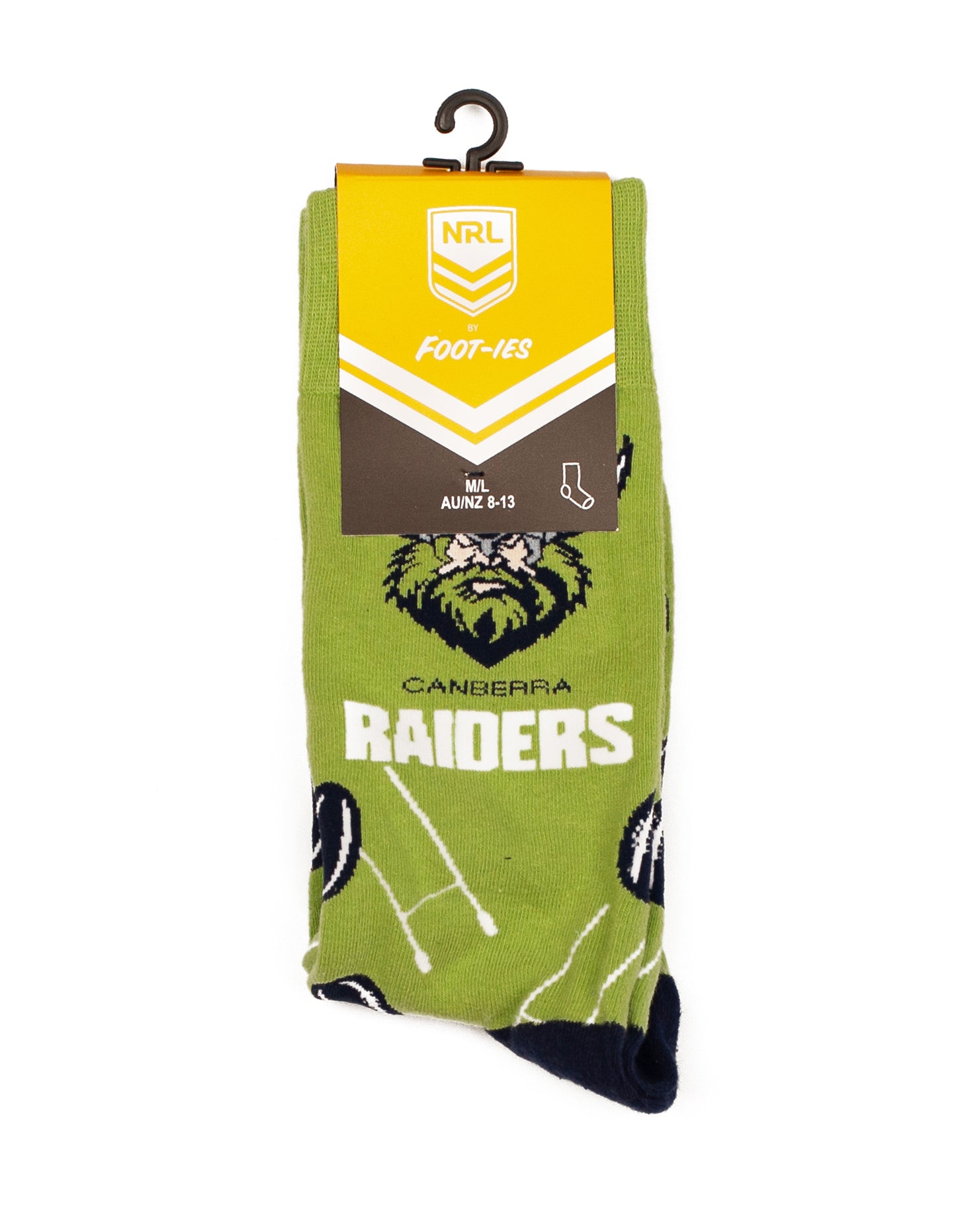 Raiders Foot-ies Goal Post Socks