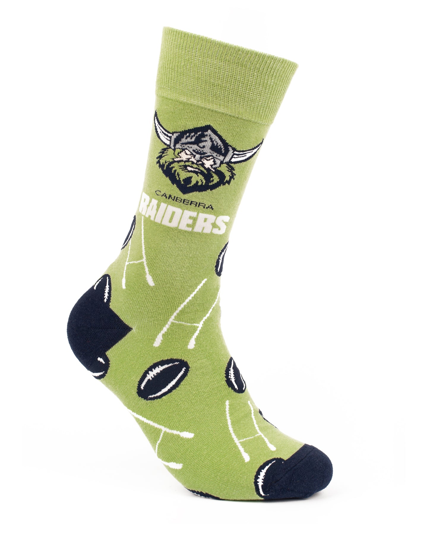 Raiders Foot-ies Goal Post Socks