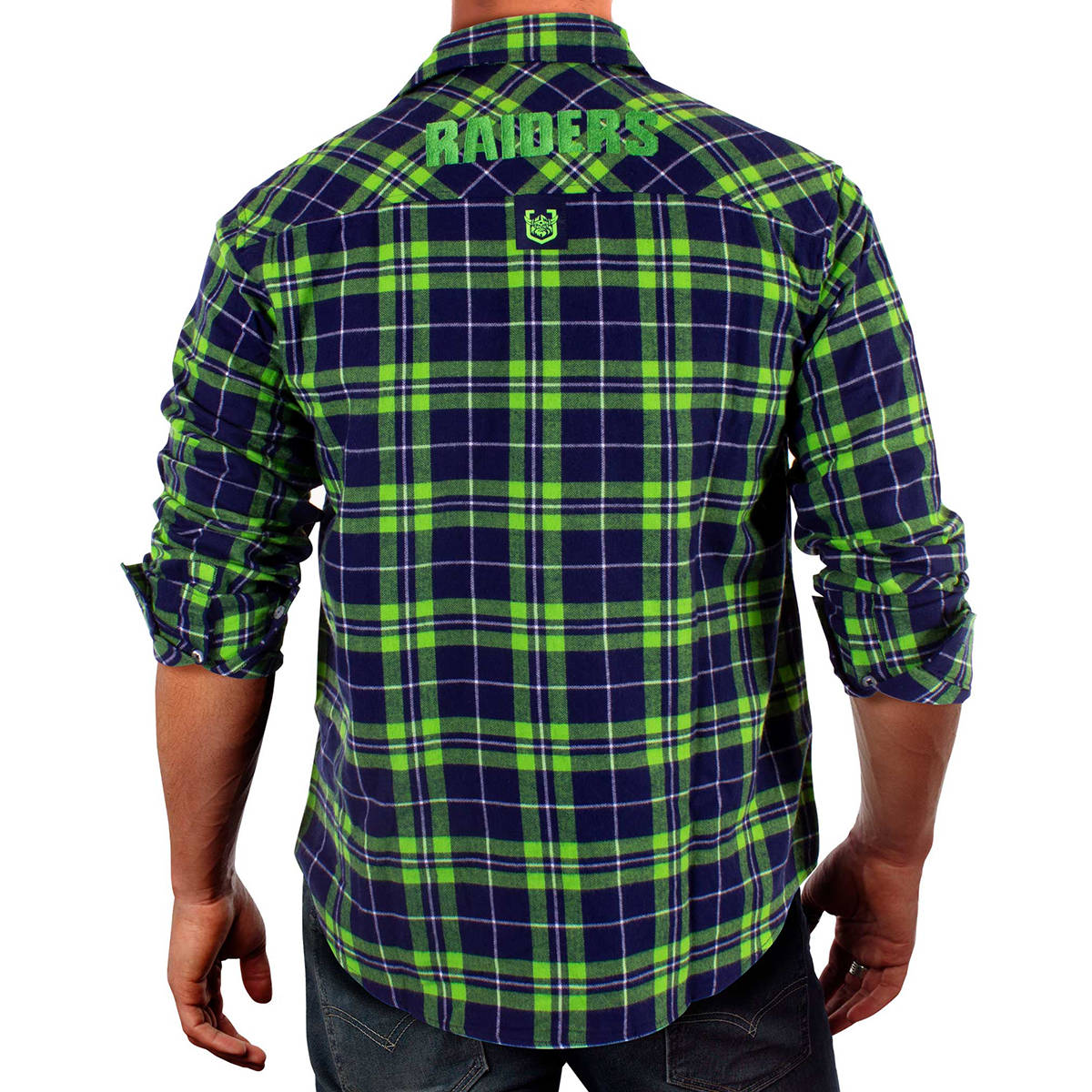 Canberra Raiders Shop – NRL Raiders Flannel Shirt