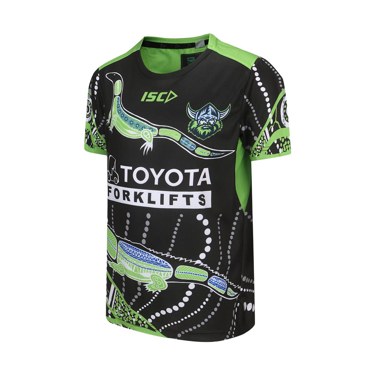 Canberra Raiders 2021 NRL Mens Indigenous Run Out Tee, CR21TSH05M