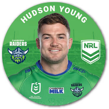 Hudson Young 58mm Badge